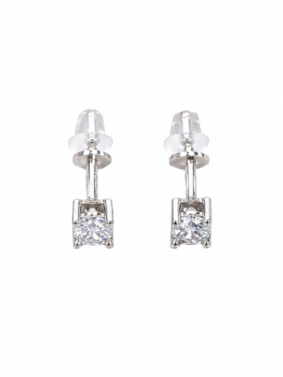 Square Zirconia Earrings — photo 2 of 6