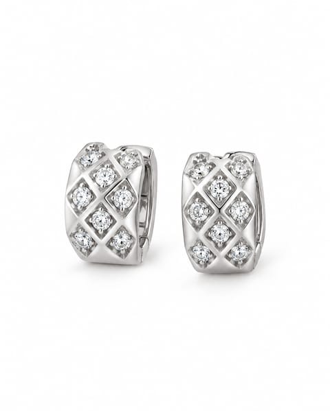 Silver 925 Zirconia Earrings