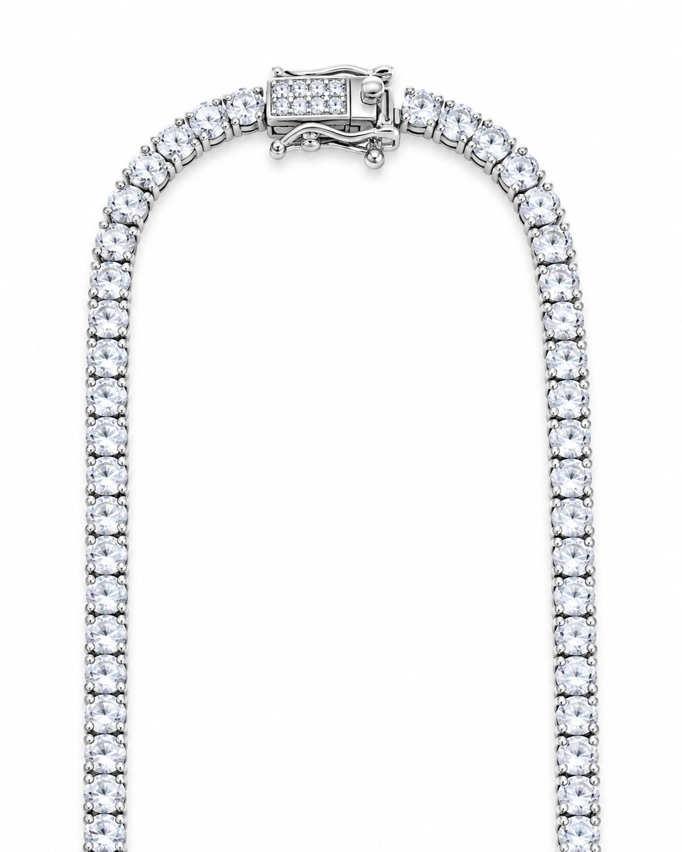 Sterling Silver Tennis Chain — photo 2 of 2