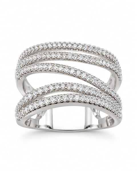 Sterling Silver Zirconia Ring