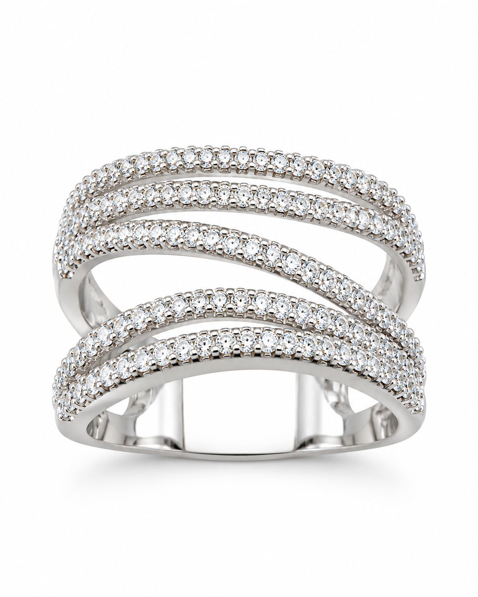 Sterling Silver Zirconia Ring