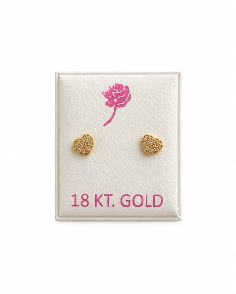 18K Italian Gold Screw-Back Earrings