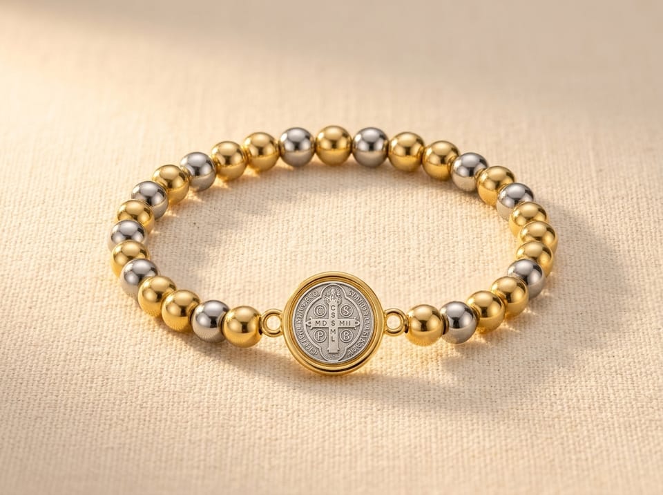 Saint Benedict Bicolor Bracelet — photo 1 of 7