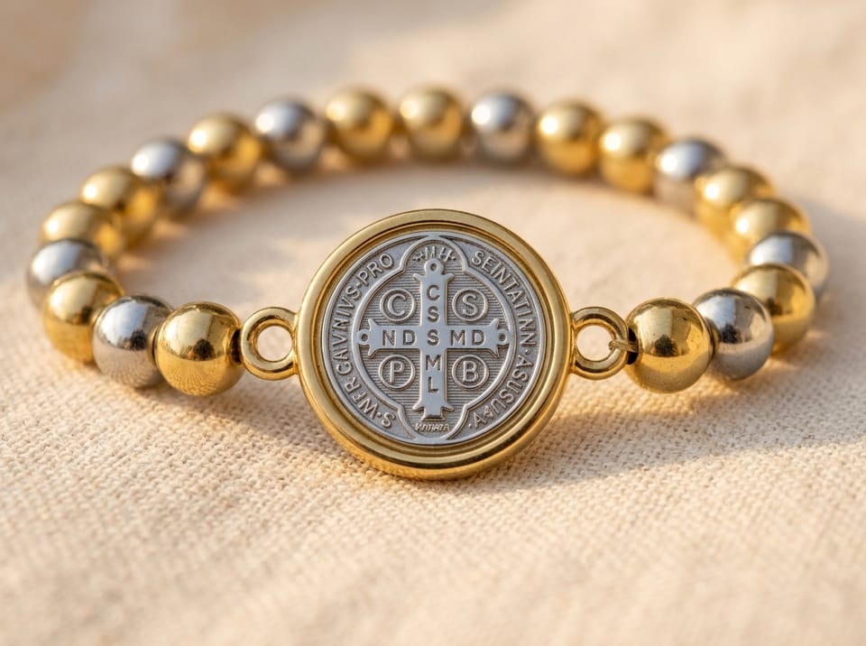 Saint Benedict Bicolor Bracelet — photo 2 of 7