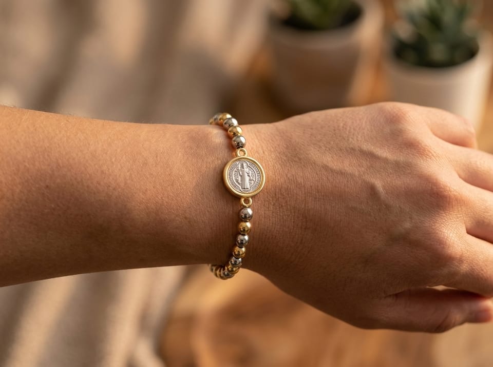 Saint Benedict Bicolor Bracelet — photo 5 of 7