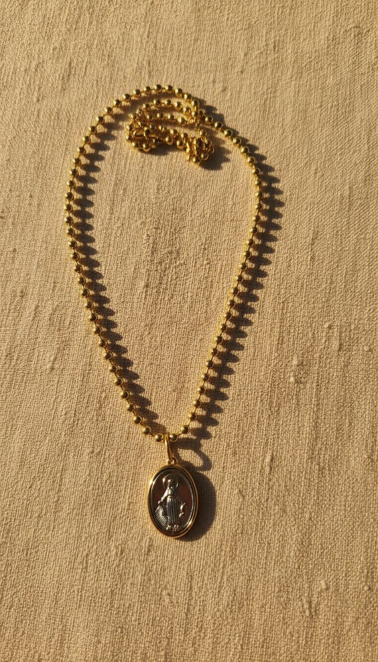 Miraculous Medal Necklace — photo 5 of 9